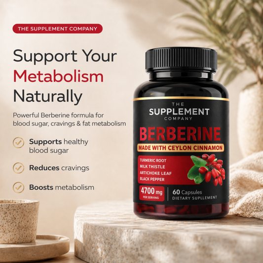 Berberine 4700mg | Advanced Appetite & Metabolism Support